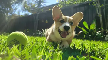 Corgi valp Energisk og intelligent folgesvenn 1