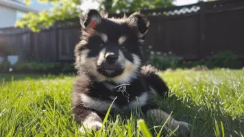Finsk Lapphund valp Sot Lojal og Laerevillig 1