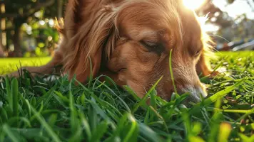 Hund Spiser Gress Utforsk Naturlige Arsaker og Losninger 1