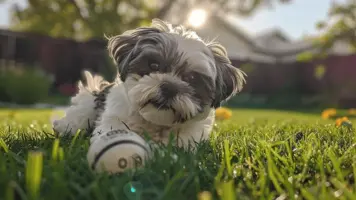 Shih Tzu valp Alt Du Trenger a Vite 1