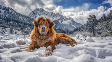 Tibetansk Mastiff En Imponerende og Lojal Vakthund 1