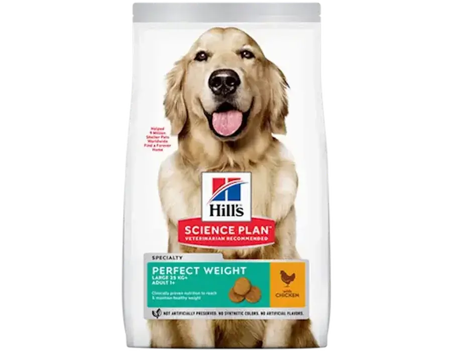 Hills Science Plan Adult Perfect Weight Large Chicken - Dry Dog Food