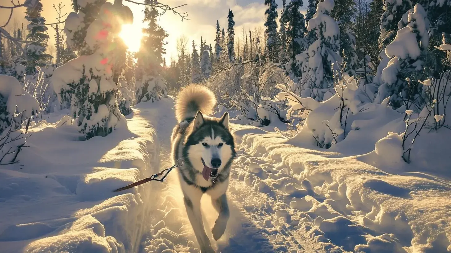 Alaskan Malamute Sterk og Kjaerlig Sledehund 1