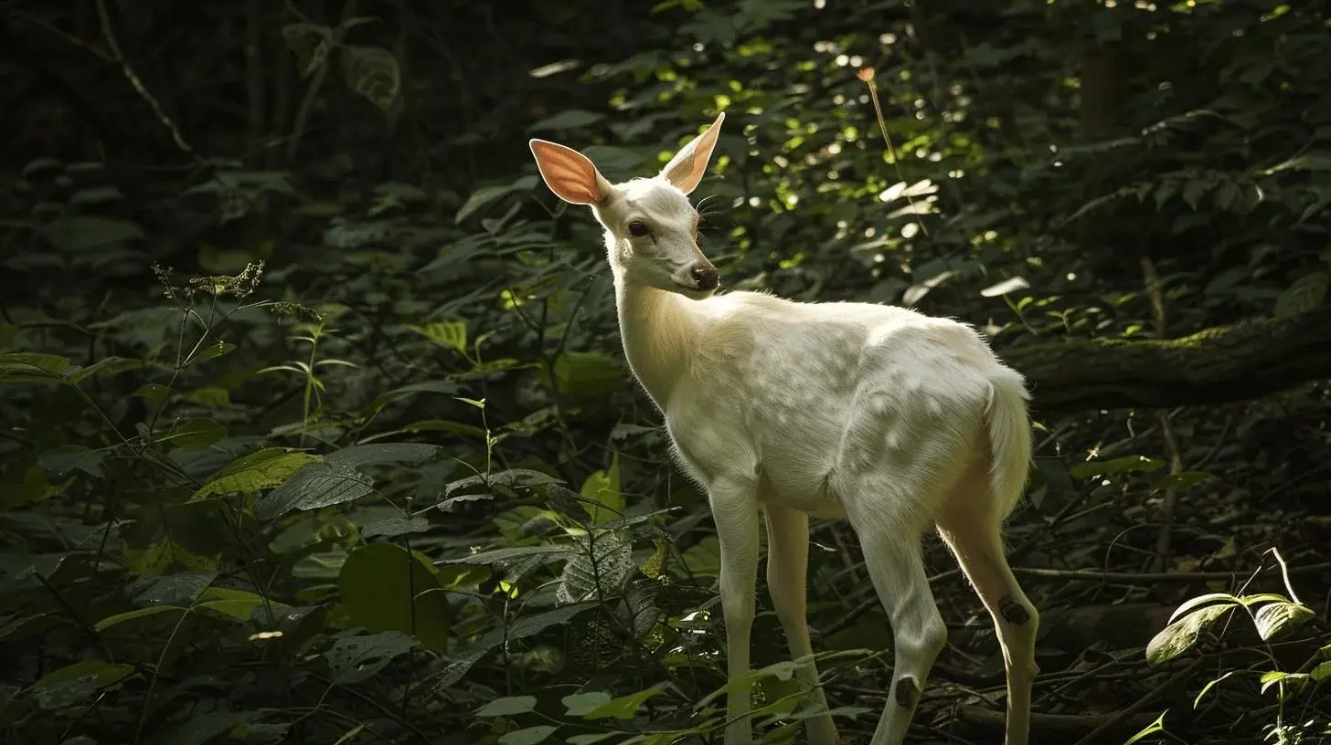 Albino dyr Unike skapninger i naturen 1