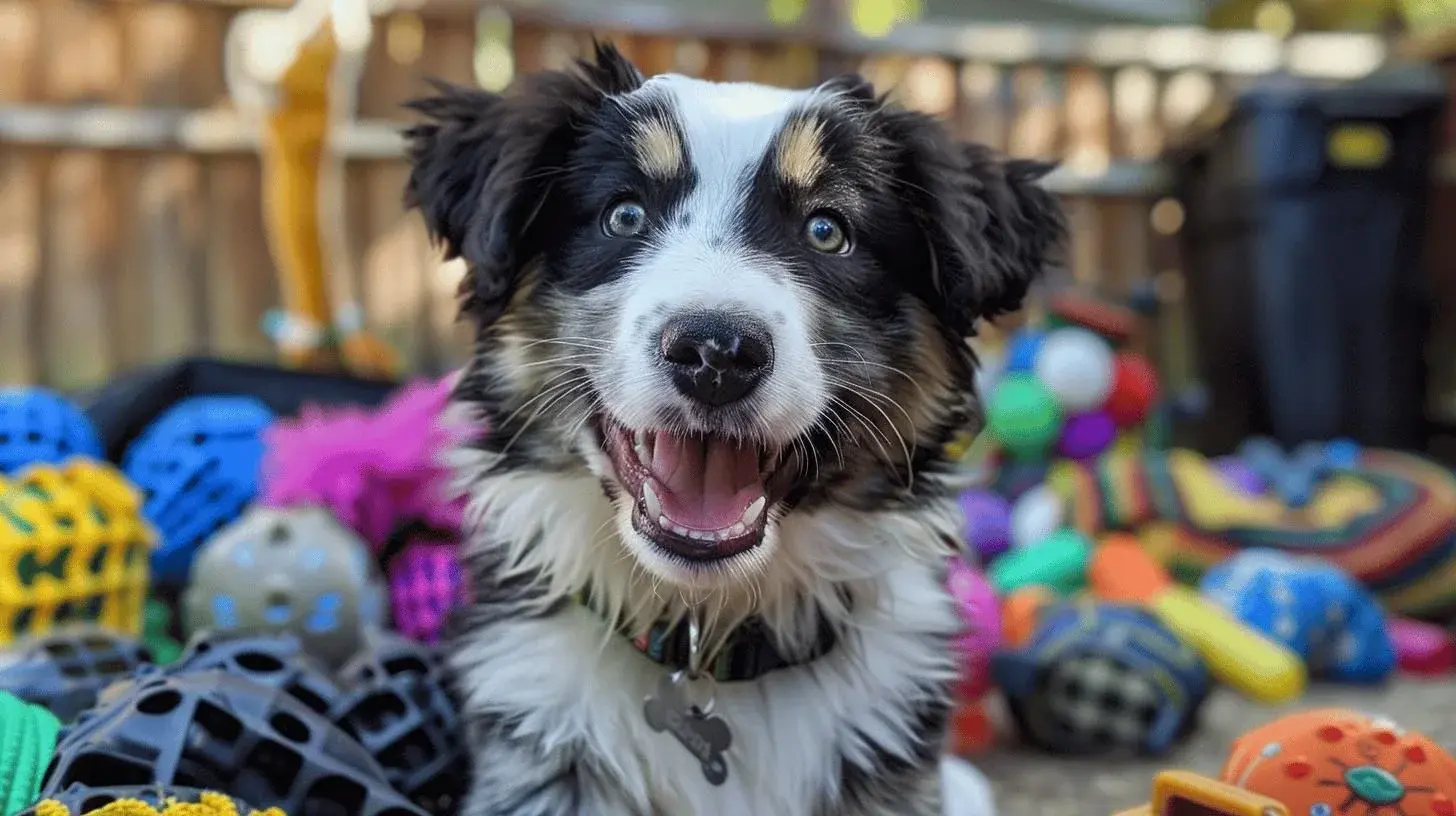 Australian Shepherd valp En leken og lojal venn 1
