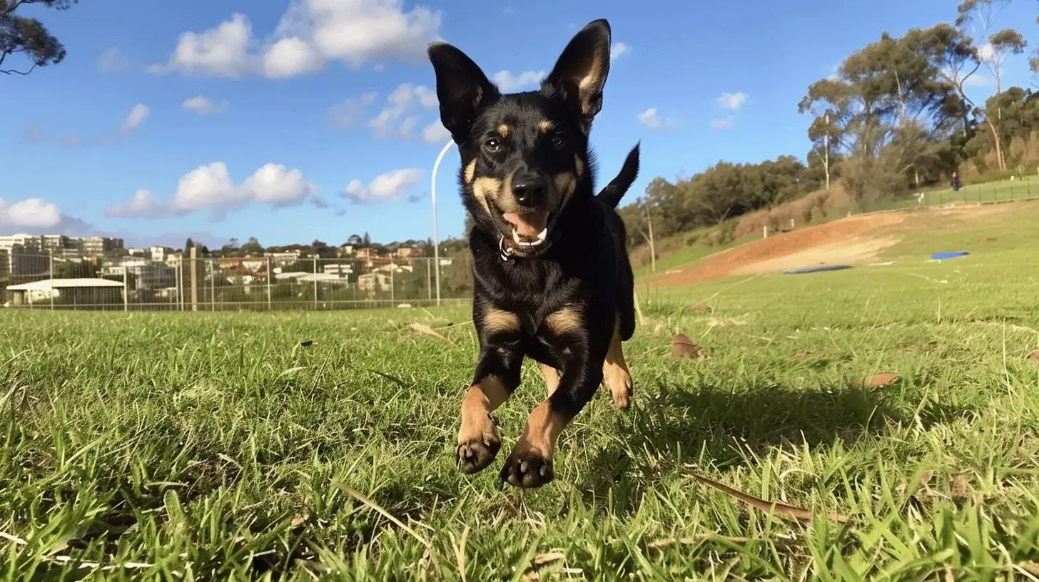 Australsk Kelpie En Lojal og Energisk Folgesvenn 1
