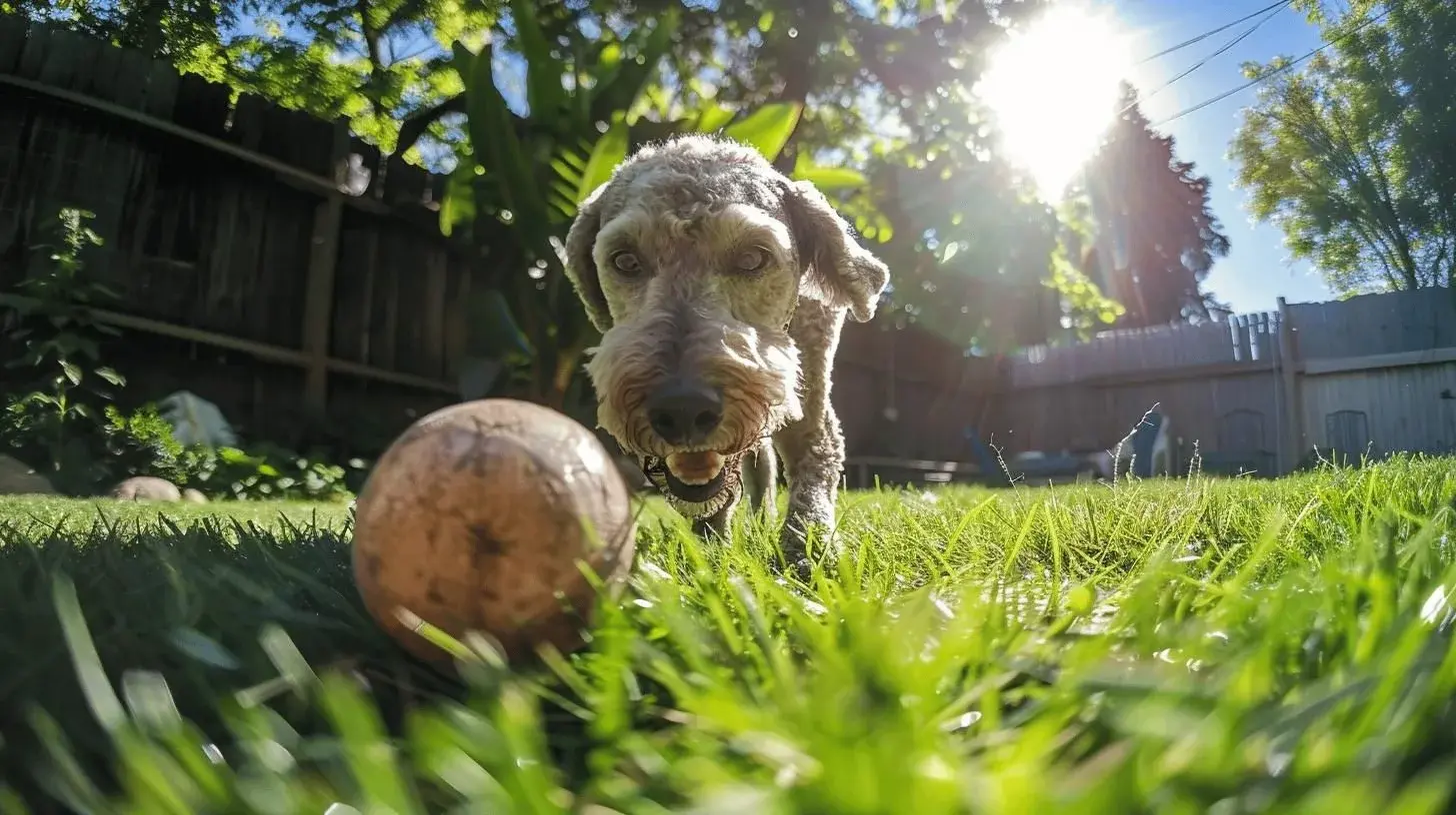 Bedlington Terrier Energisk og Modig Familiefavoritt 3