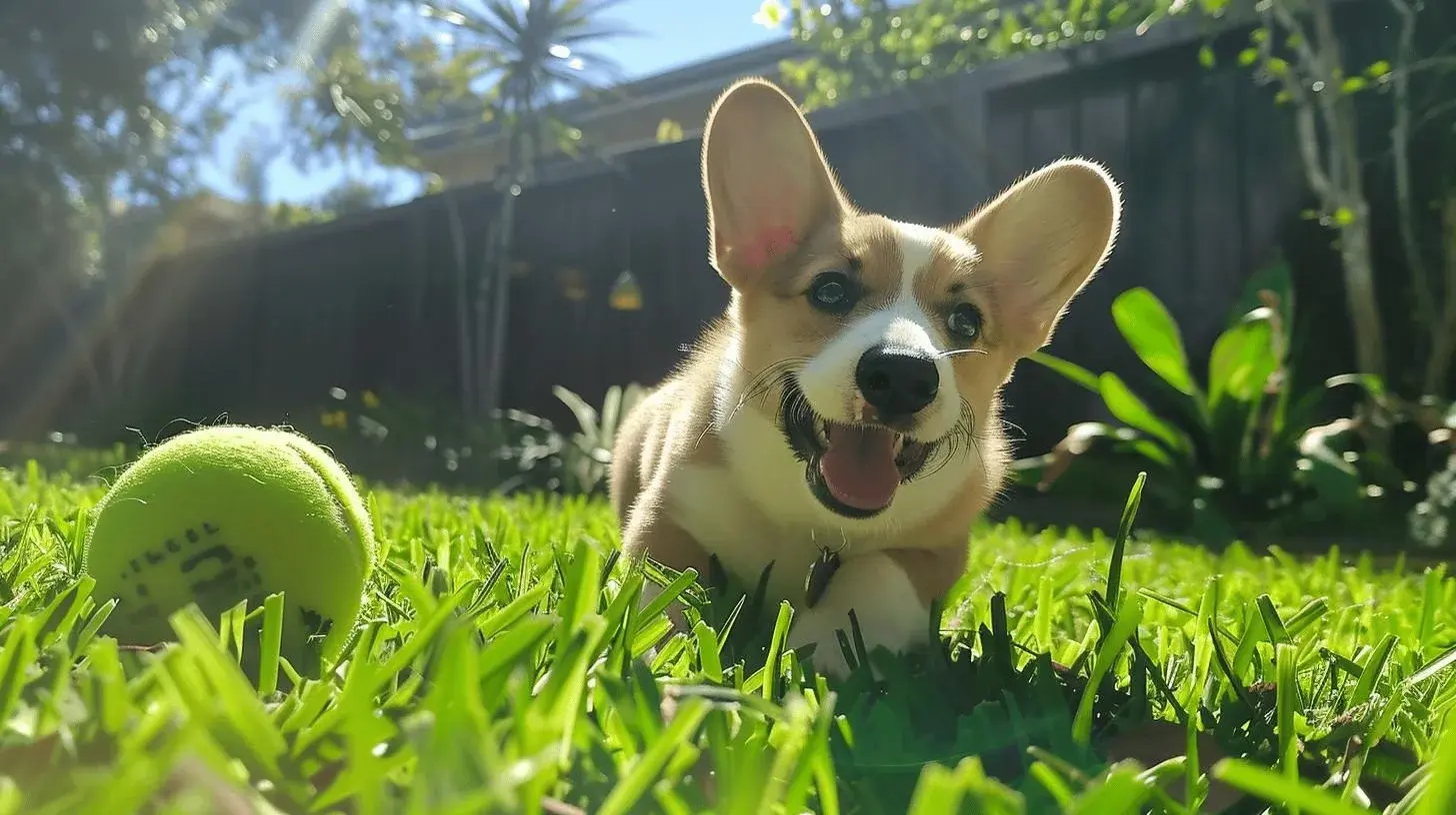 Corgi valp Energisk og intelligent folgesvenn 1