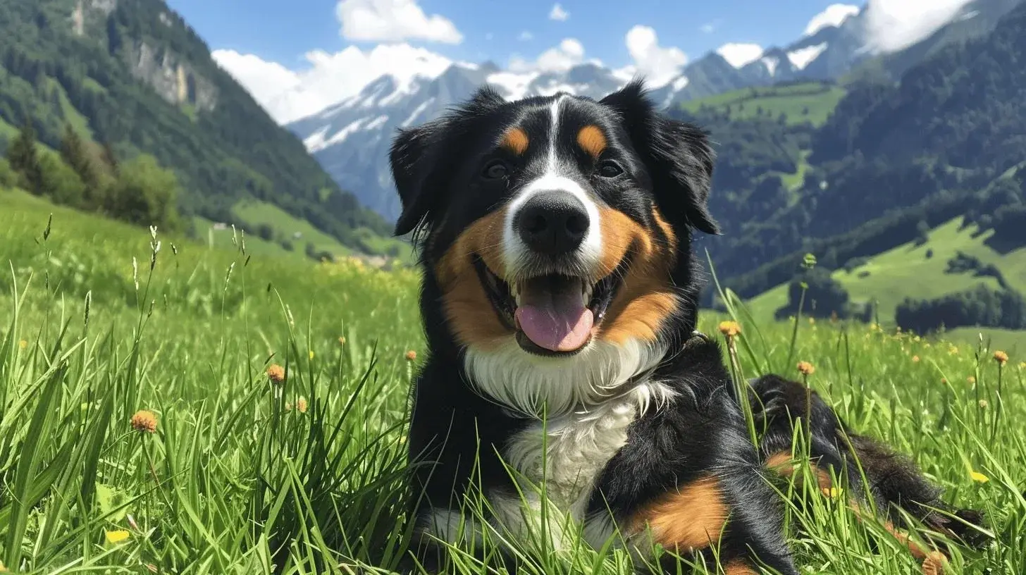 Entlebucher Sennenhund Leken og Modig Sveitsisk Rase 1