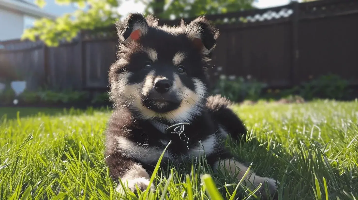 Finsk Lapphund valp Sot Lojal og Laerevillig 1
