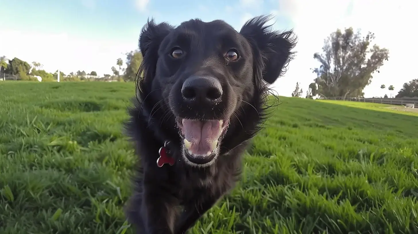 Flat coated retriever Aktiv og vennlig familiehund 1