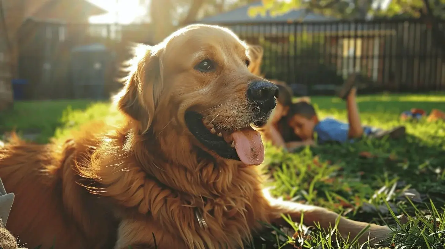 Golden Retriever Den Perfekte Familiehunden 1