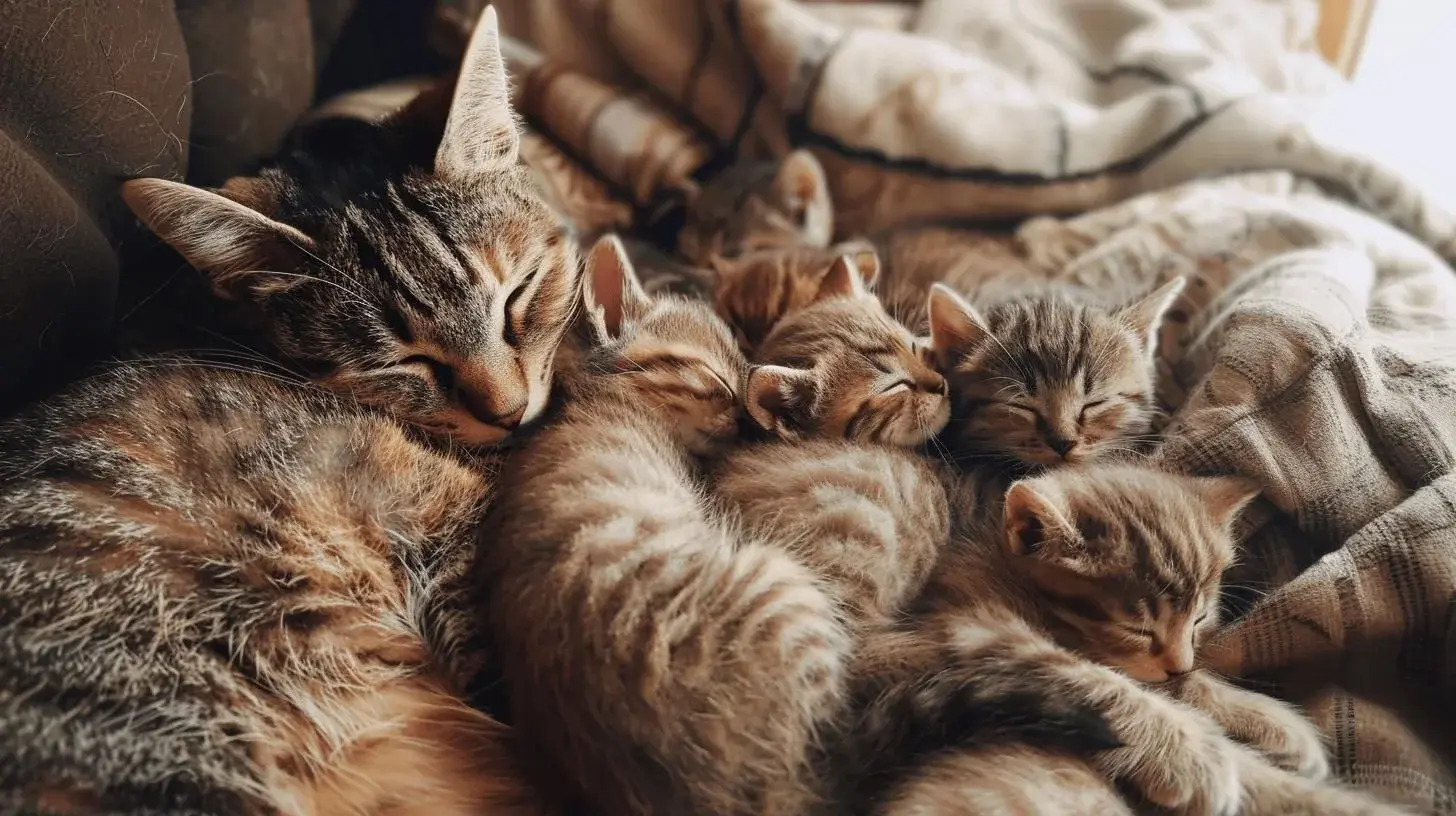 Hvor mange kattunger kan en katt fa i ett kull 4