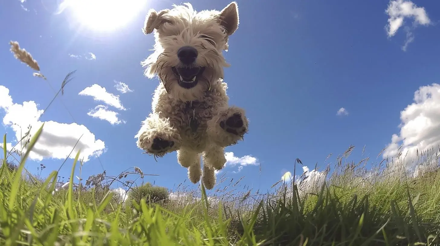 Irish Soft Coated Wheaten Terrier En Energisk Folgesvenn 1