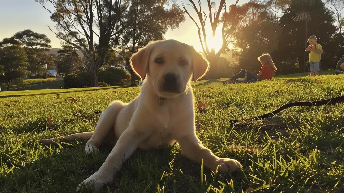 Labrador valp Perfekte familievenner med sjarm 1 1