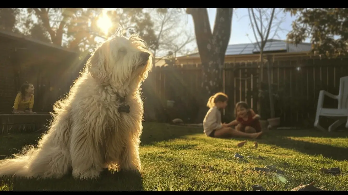 Old English Sheepdog En Sjarmerende og Beskyttende Familiehund 1