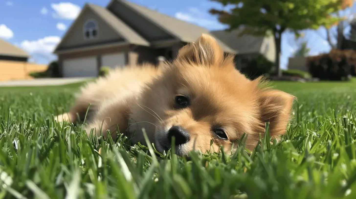 Pomeranian valp Bedarende energisk og lett a elske 1