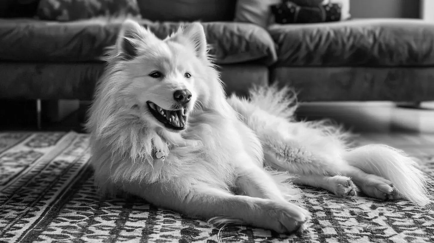Samojed Sjarmerende og Vennlig Selskapshund 1