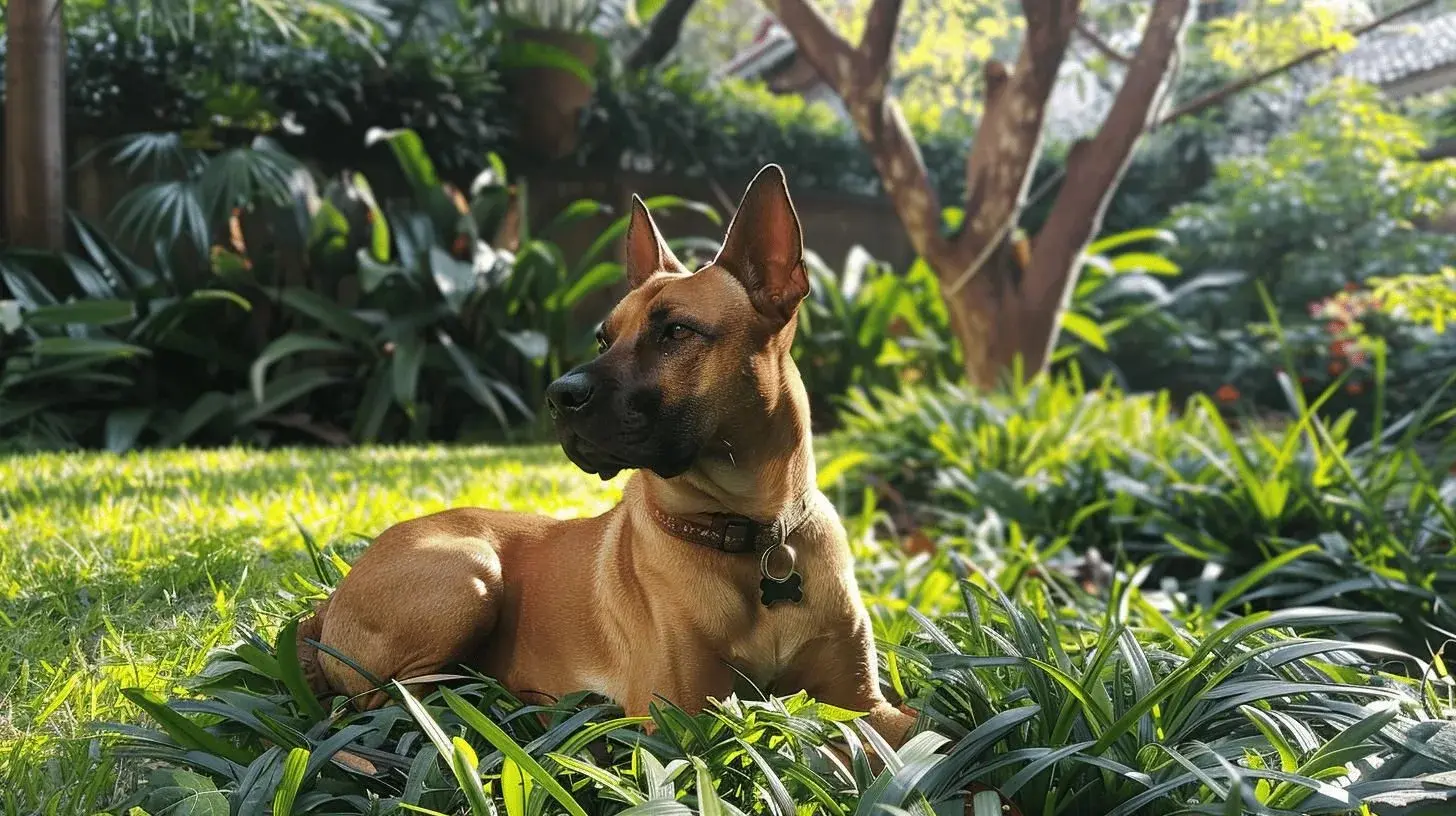 Thai Ridgeback Unik Primitive Hunderase fra Thailand 1